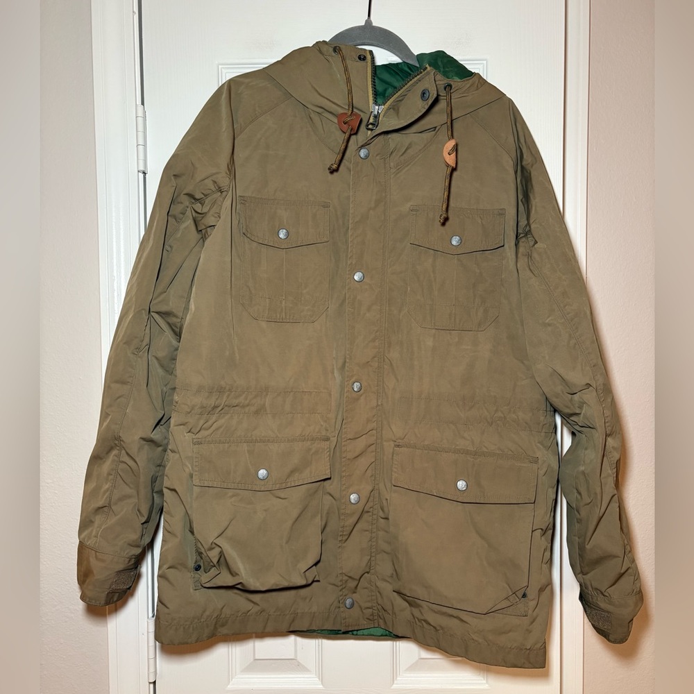Vintage Eddie Bauer Genuine Mountain Parka‎ Jacket Men’s Large Olive Green
